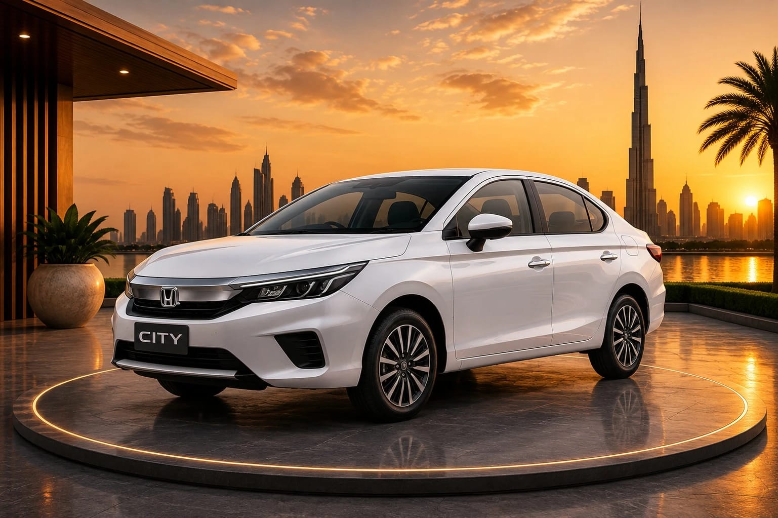 Honda City sedan, the economical option for a shared seat booking