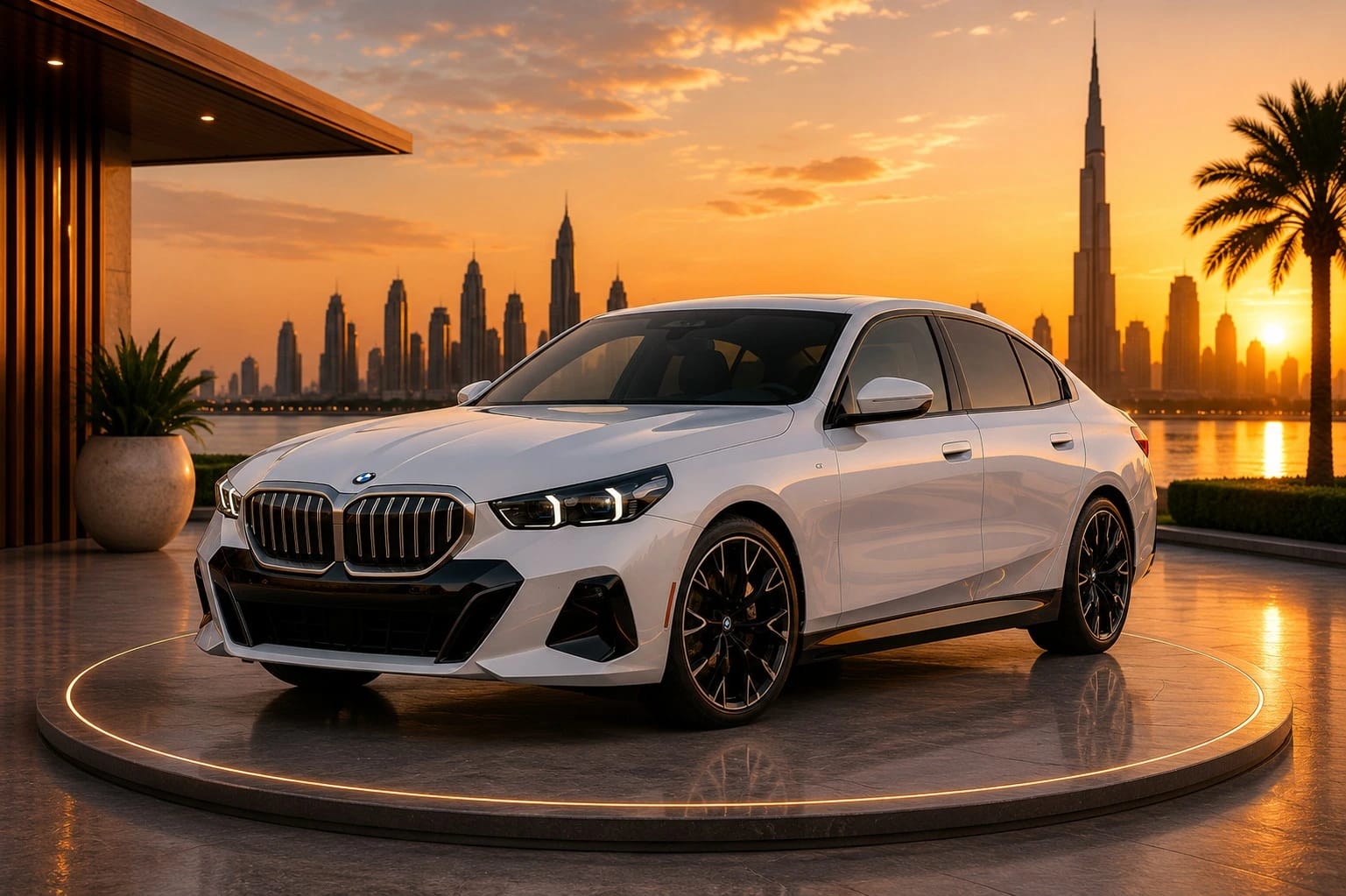 BMW luxury sedan for executive car lift and chauffeur bookings